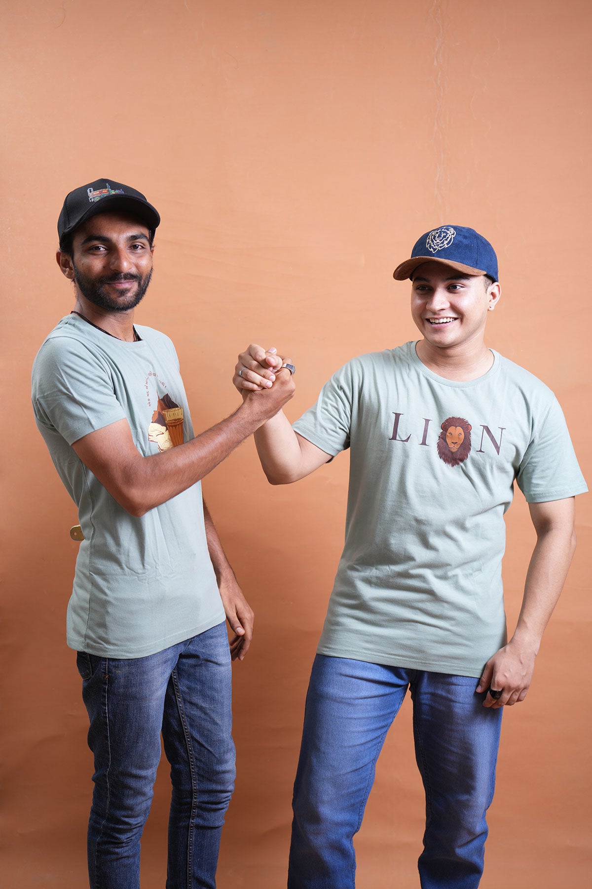 Gir Lion T-Shirt - Premium Cotton