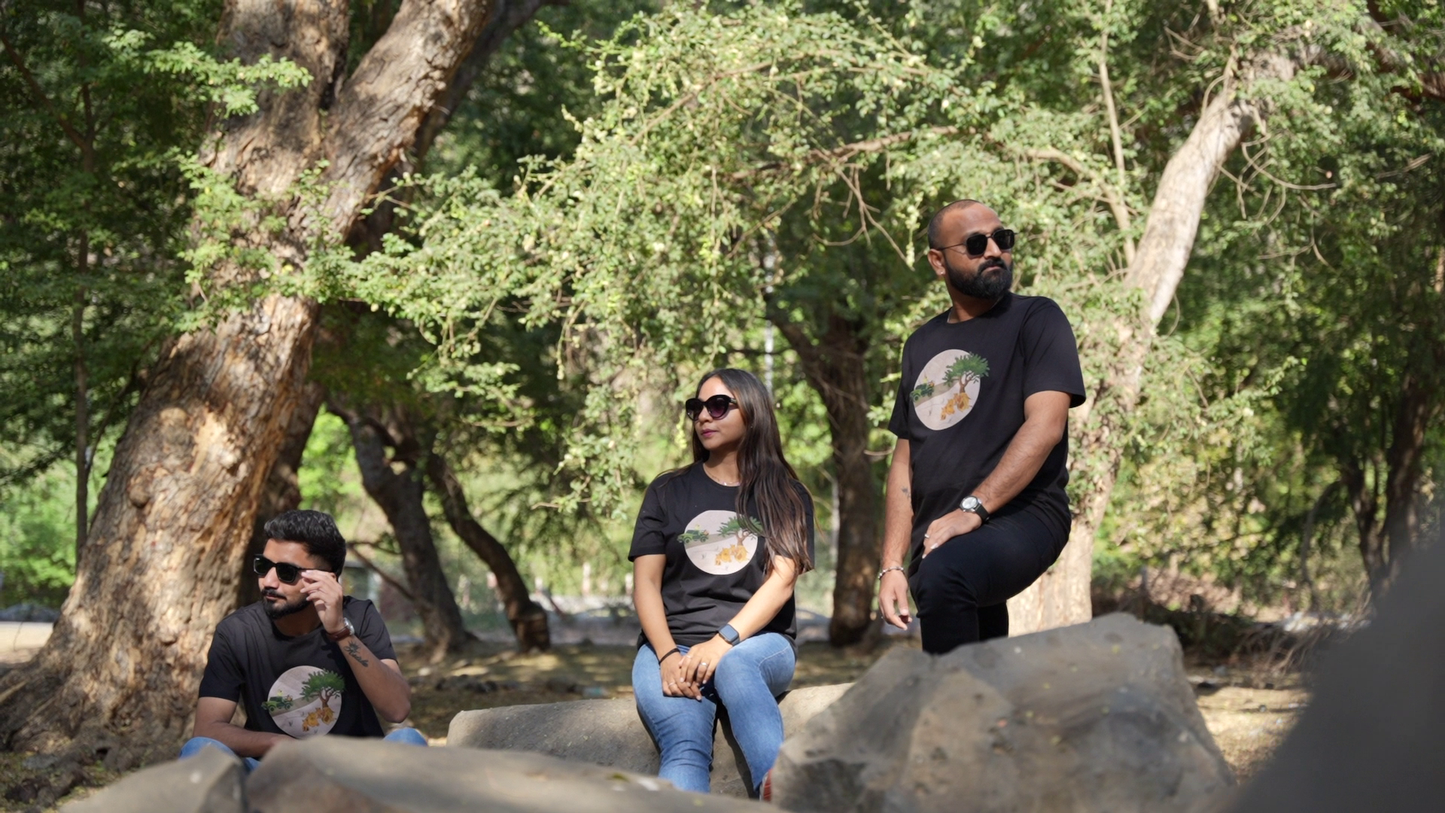Gir Gypsy Safari Cotton T-Shirt – Explore the Wild Side!