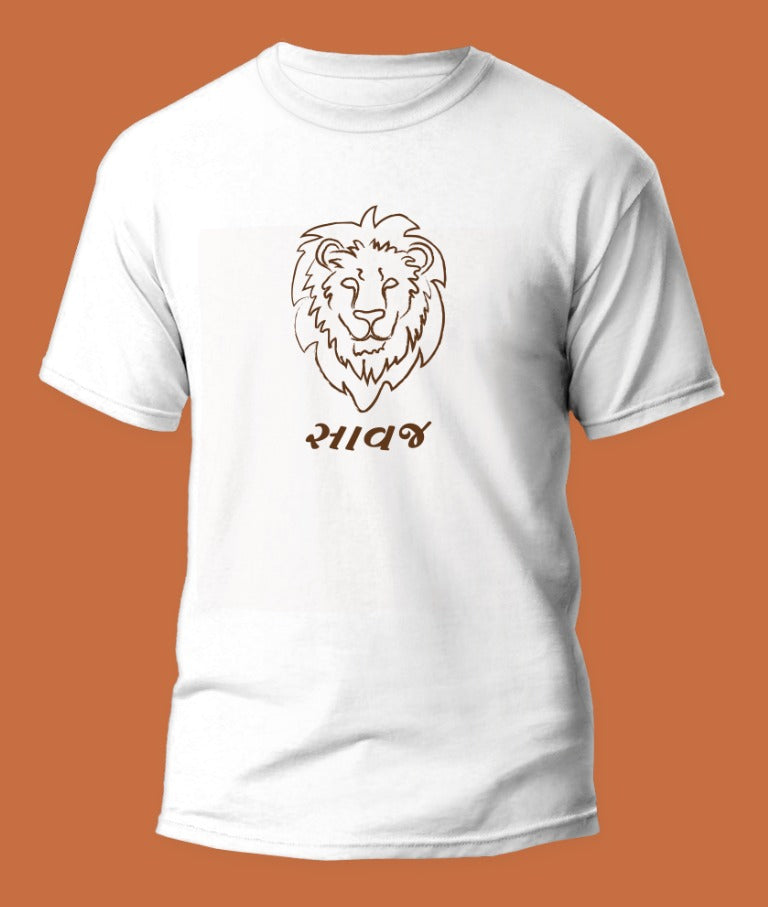 Asiatic Lion (Saavaj) T-Shirt – Celebrate Gir & Gujarati Pride