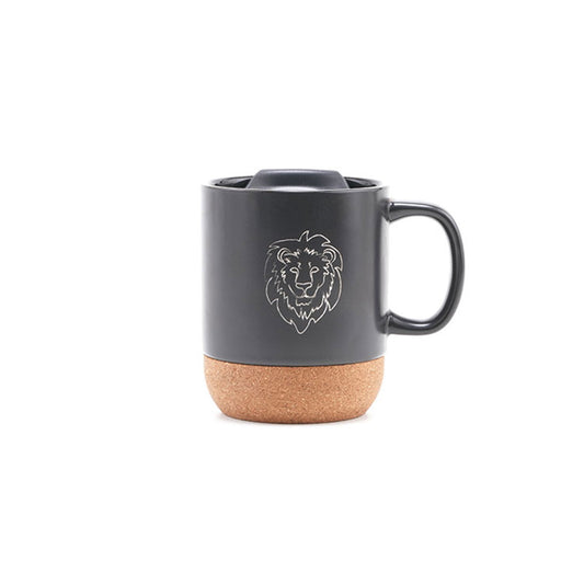 Lion Face Cork Mug